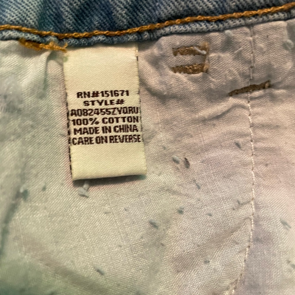 Distressed Overall Shorts - Picture 8 of 8